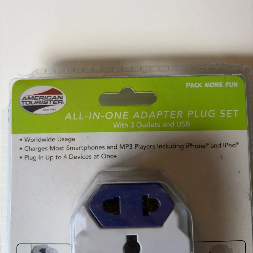 American Tourister All-in-One Adapter‎ Converter Plug Set